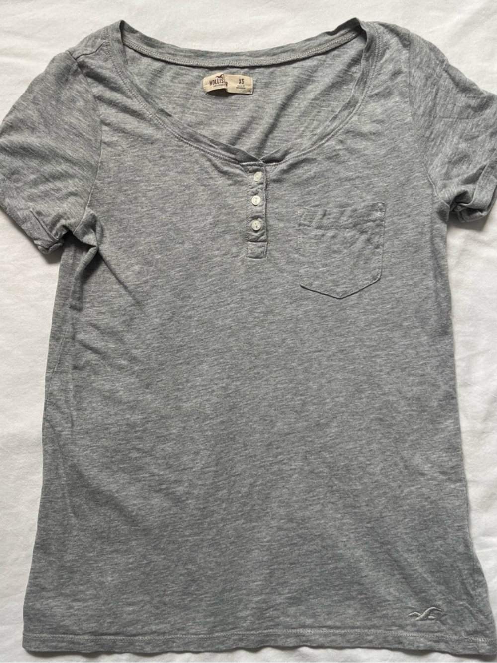 hollister henley top